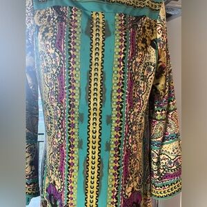 Fiesta 🍾 
dress. Beige by Eci.
Size 6